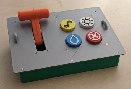 Remote compatible with BRICK Duplo Train on ESP32