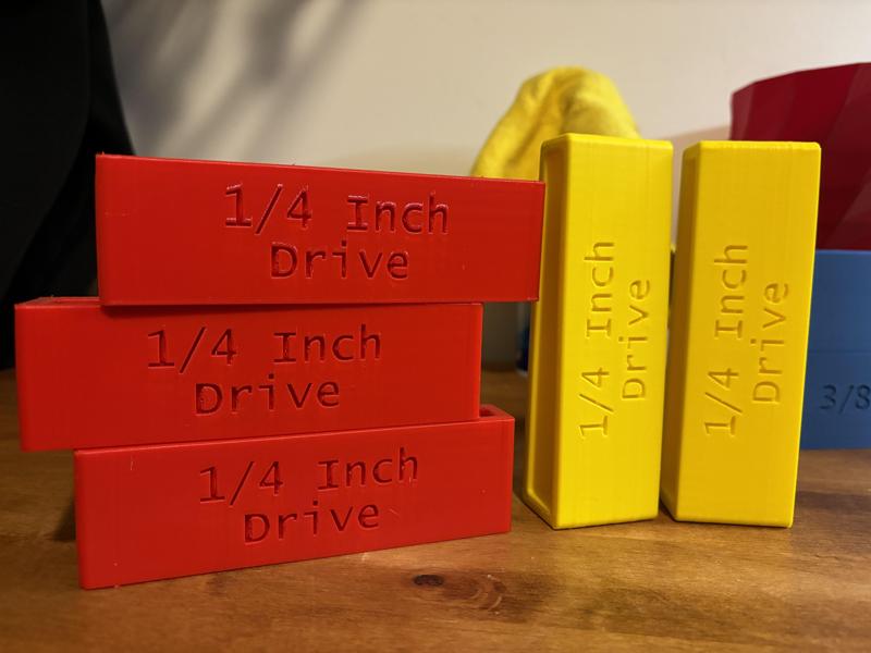 1/4 Inch Drive Socket Caddy