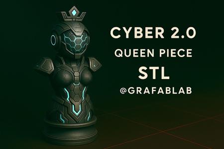 Cyber 2.0 "Queen" - chess piece