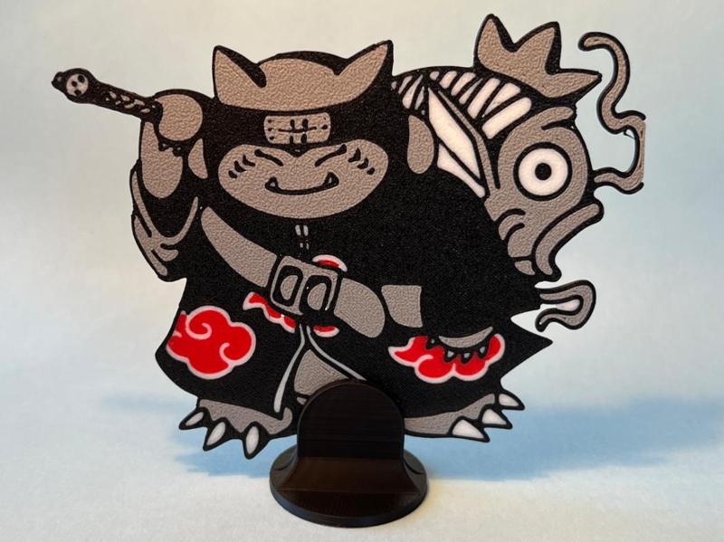 Pokemon Relaxo & Akatsuki