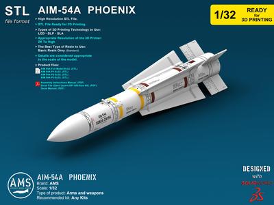 AIM-54A Phoenix - Scale 1/32