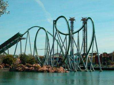 The Incredible Hulk at Universal's Islands of Adventure