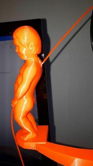 Manneken Pis Ender 3 Filament Guide (Scan The World version)