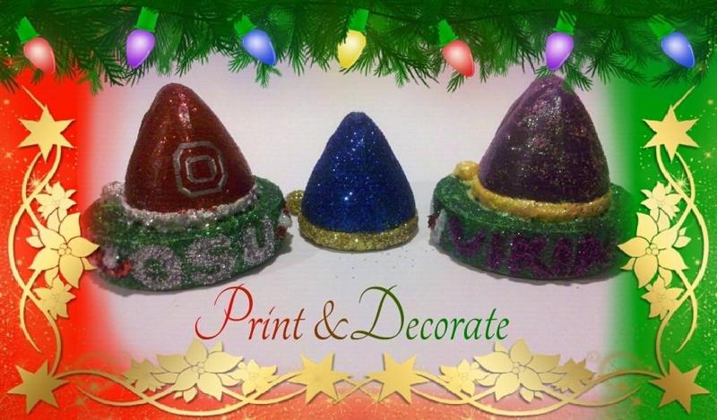 Santa's Hat Christmas Decoration