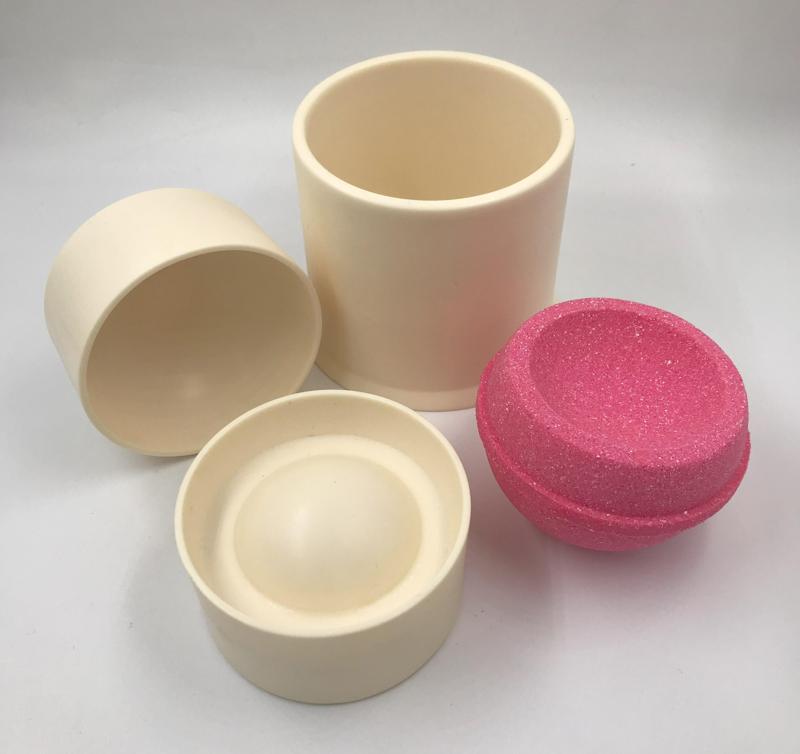 Cast mold for bombs sphere and bowl set 2in1