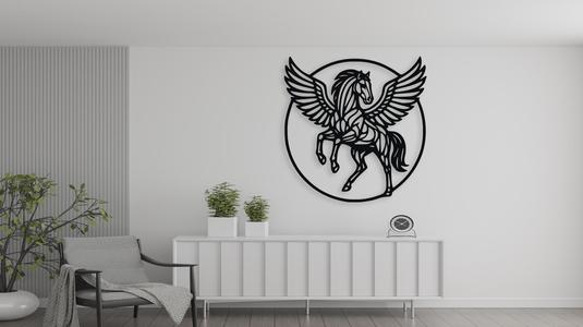 Pegasus Winged Horse Wall Decor Art