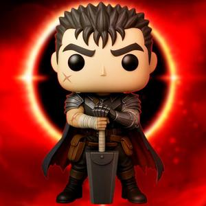 GUTS BERSERK IN ARMOR WITH DRAGONSLAYER FUNKO POP STYLE – STL Fan Art Model