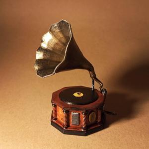 Vintage Gramophone Miniature