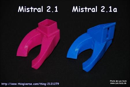 "Mistral 2.1" Extruder Cooling Duct for the Anet A8 Printer
