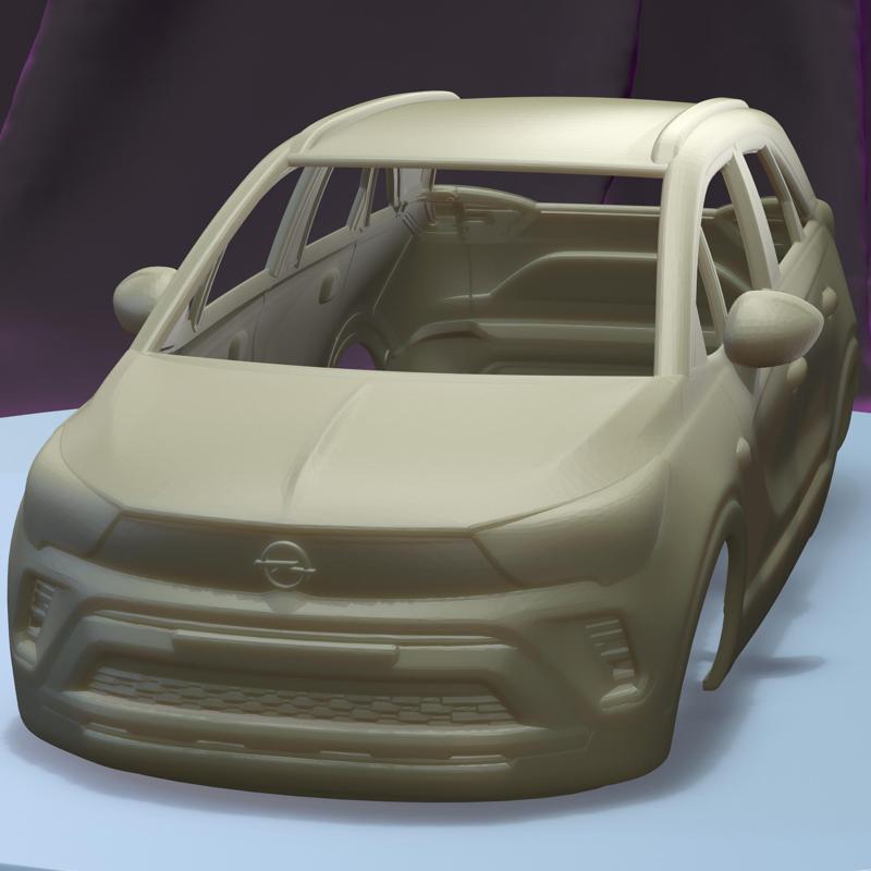 OPEL CROSSLAND 2021  (1/24) printable car body