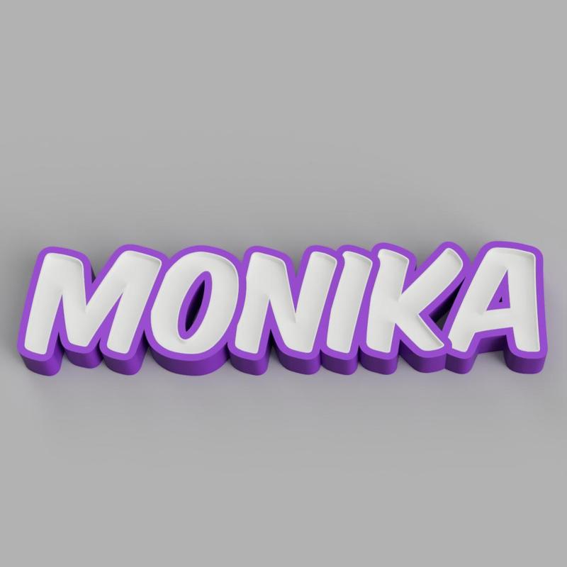 NAMELED MONIKA - LED LAMP WITH NAME