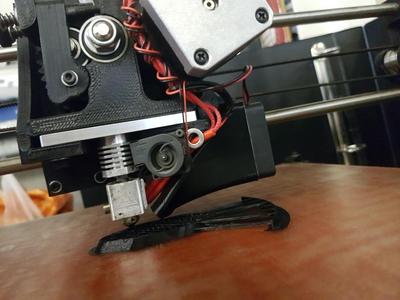 Extended Fan Mount for Lulzbot Taz 5