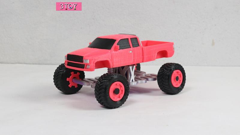 SUPER FLEXI MONSTER TRUCK | FIDGET TRUCK 3TOY