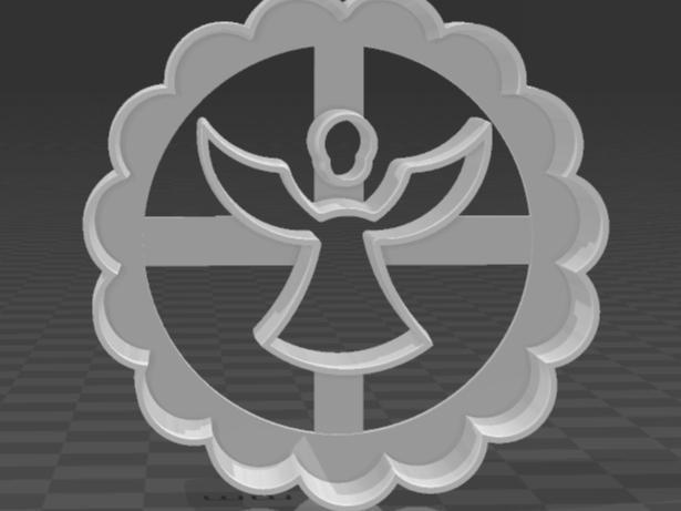 Linzer Angel Cookie Cutter