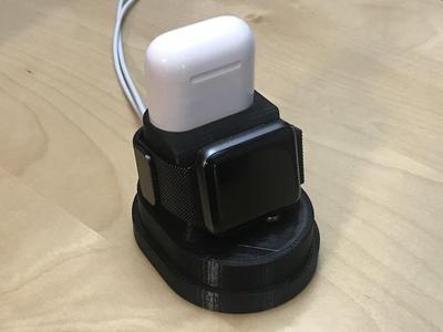 stand charger airpod and apple watch