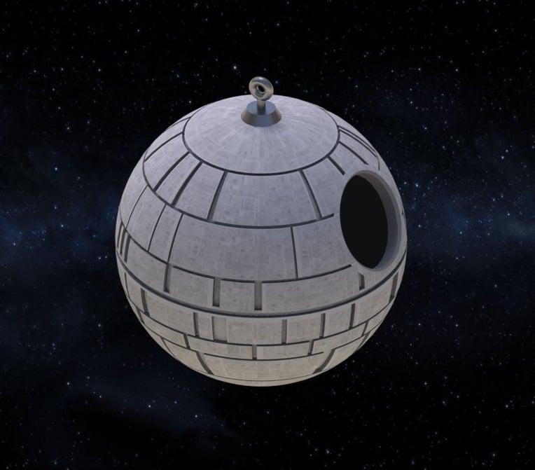 Death Star Birdhouse