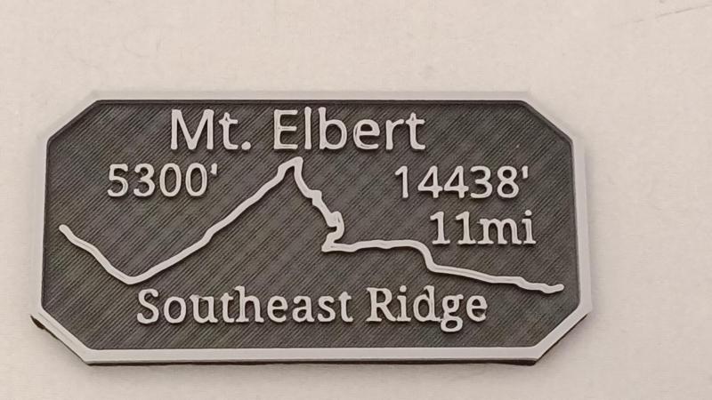 Mavericks Trail badge Mt. Elbert hiking South East Ridge