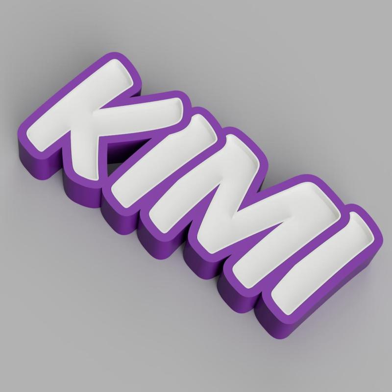 NAMELED KIMI - LED LAMP WITH NAME