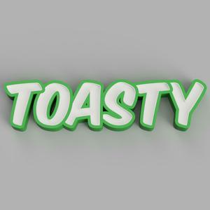 NAMELED TOASTY - LED LAMP WITH NAME