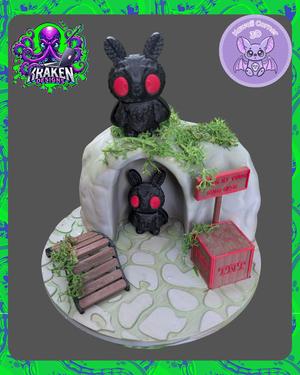 TNT Cave Stand/Diorama for Mothman