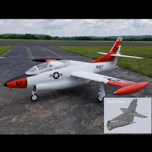 1/7.5 SCALE T-2A Buckeye RC Model Test Files