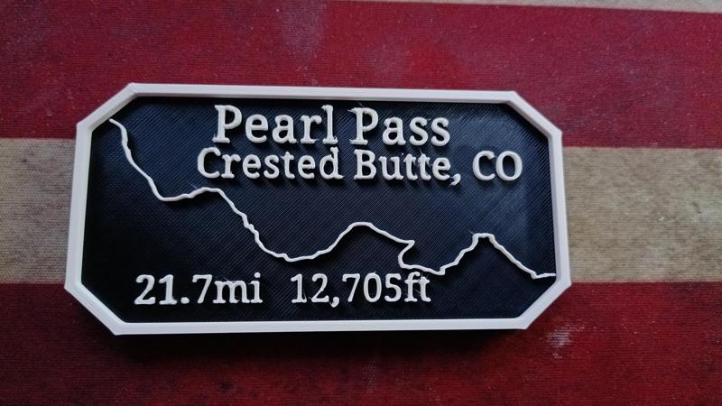 Maverick's Trail Badge Pearl Pass Crested Butte Colorado
