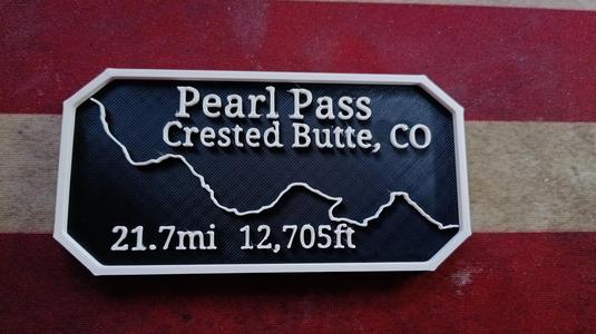 Maverick's Trail Badge Pearl Pass Crested Butte Colorado