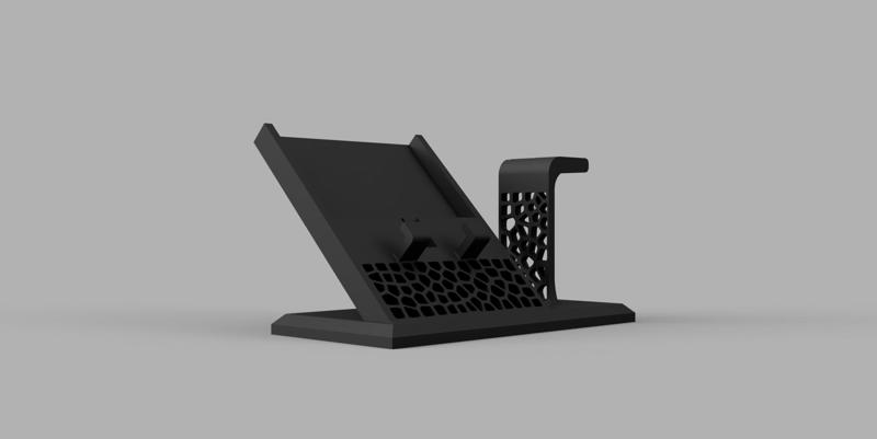 Phone and Watch Stand