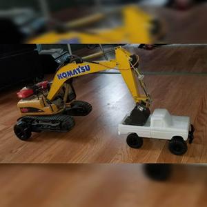 Rc Excavator Dollies Huina Toucan