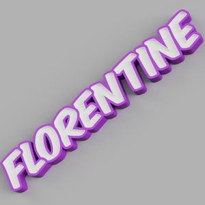 NAMELED FLORENTINE - LED LAMP WITH NAME