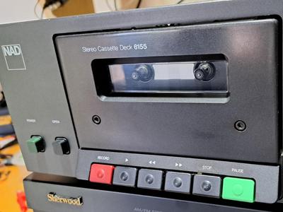 NAD 6155 Cassette Deck button caps