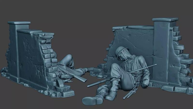 German soldier ww2 Killed3 G6