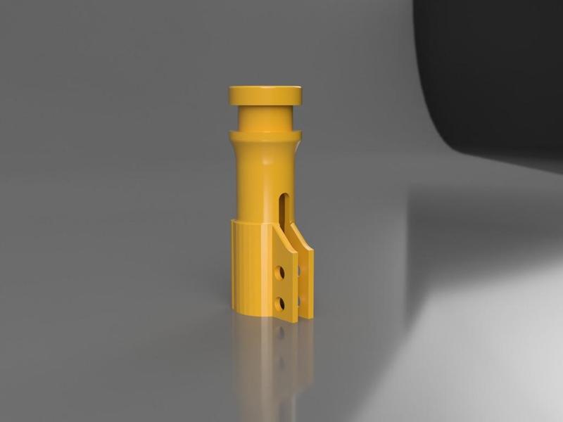 Pen Holder that fits on V6 Extruder Mount