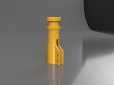 Pen Holder that fits on V6 Extruder Mount