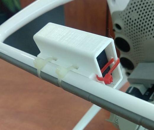 GPS tracker mount for DJI Phantom 4