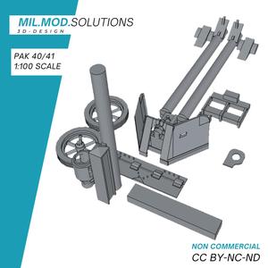 PaK 40/41 WW2 Wehrmacht Tabletop