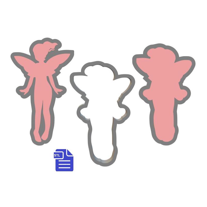 3pc Fairy Bath Bomb Mold