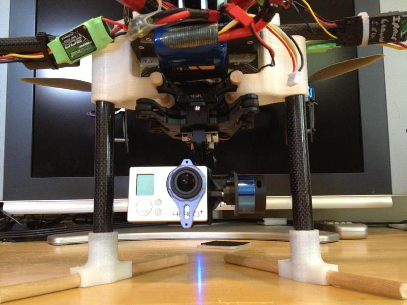 Tarot T-2D GoPro Gimbal mount for Turnigy Talon Hexacopter