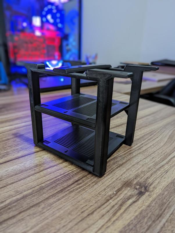 INTEL NUC - UNDER DESK MOUNT (2 TIER) V2