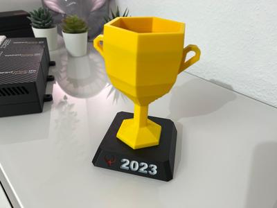 Low Poly Quake Champions Trophy