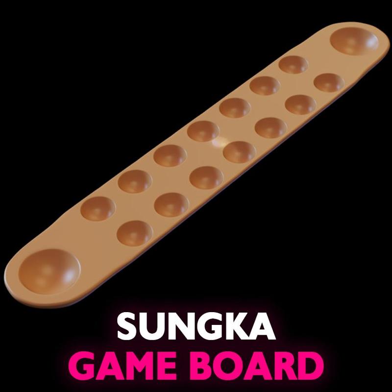 #04  CLASSIC SUNGKA GAME BOARD (INDOOR GAME / ACCESSORIES / KIDS)
