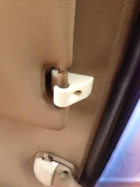 visor clip for a 1983 toyota pickup 