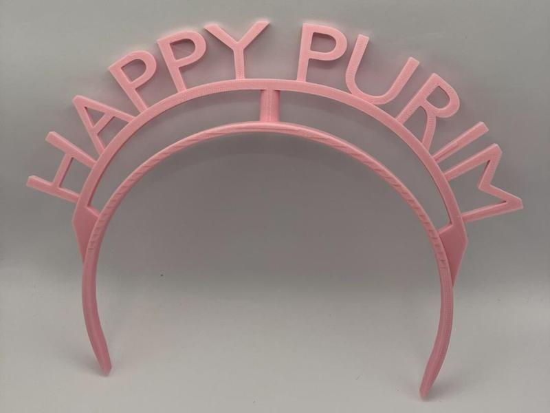 Happy Purim - Headband
