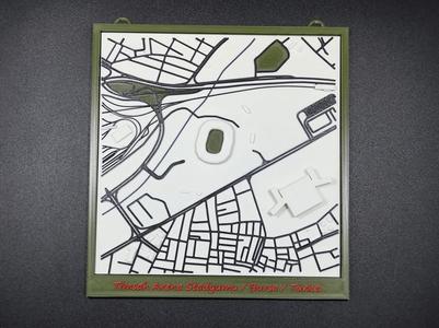 Crocodile Arena Bursaspor 3D Miniature