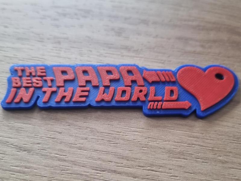 Father's Day Keychain