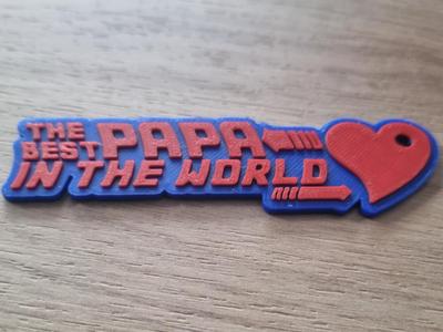 Father's Day Keychain