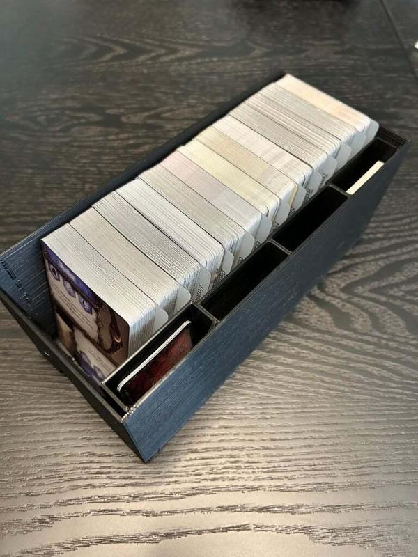 Black Rose Wars + Rebirth Schools of Magic Cards/Tokens Organizer for Use with LMS Dividers - SLEEVED or No Sleeves