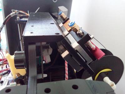 Geeetech i3 Pro X Bowden Extruder Mount ( tripple !!!) 