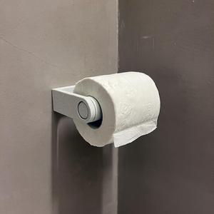 Over-engineered toilet paper holder