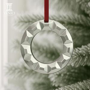Crystal Ring Christmas Ornament STL - Print in Place